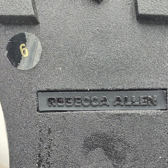 NEW Rebecca Allen black leather all weather Chelsea boots size 6 - Picture 8 of 8